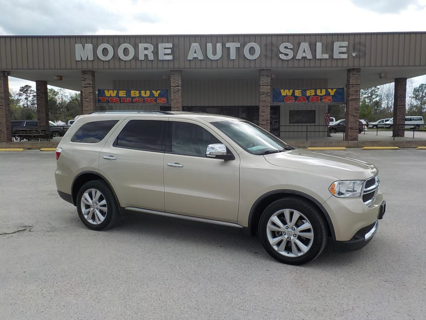 2011 Tan /Tan Dodge Durango (1D4SD4GT1BC) with an Hemi engine, Auto transmission, located at 1617 W Church Street, Livingston, TX, 77351, (936) 327-3600, 30.710995, -94.951157 - LOCAL ONE OWNER!! Can't get any nicer than this one!! Just come see for yourself! - Photo#0